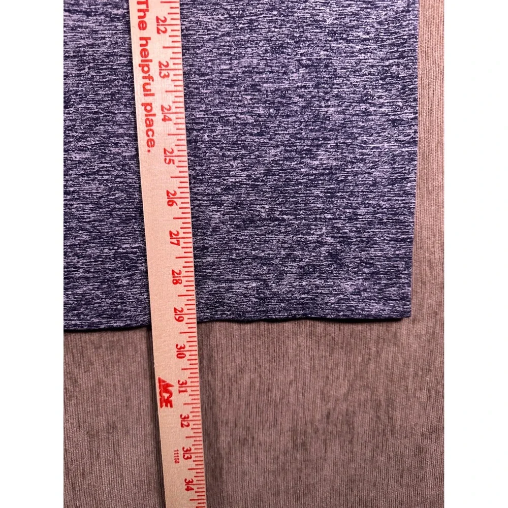 The North Face Mens Heathered Gray Performance Polo Shirt Large L Short Sleeve
